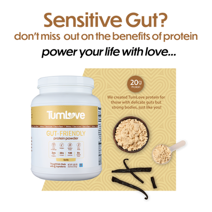 TumLove Gut-Friendly Protein Powder 25 Servings